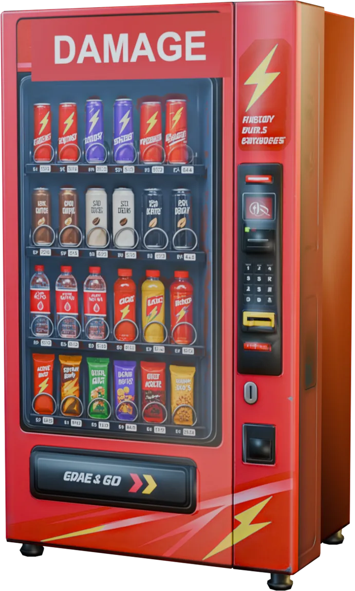 The Performance Bonus perk vending machine from Damn, Zombies.