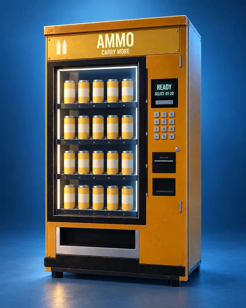 Fanny Pack vending machine from Damn, Zombies.