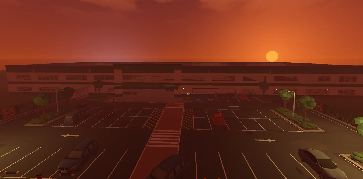 The compound at round 8 of Damn, Zombies: every body takes 70% more killing than it did in round 1, the crowd is bigger, and more of it runs at you instead of walking.