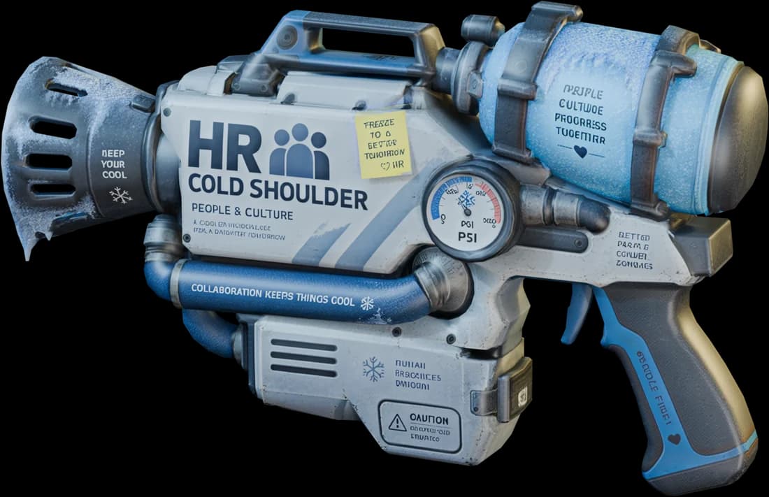 HR Cold Shoulder, the new blue-and-white freezing foam weapon.