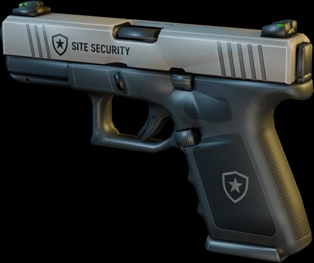 Security Pistol, a weapon in Damn, Zombies.