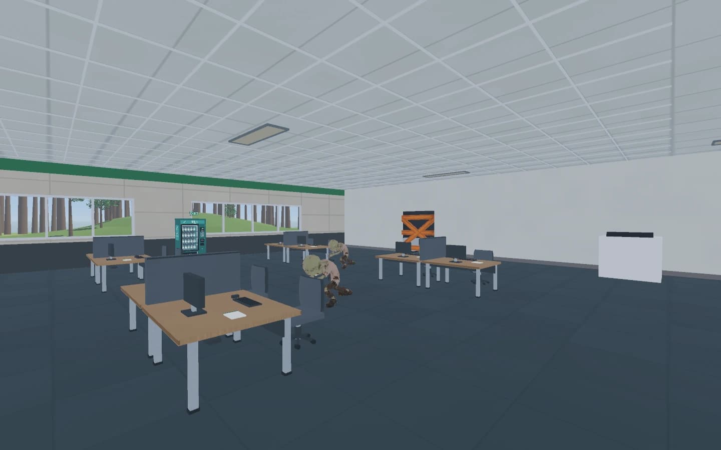 Office shading and surface detail: before the visual update