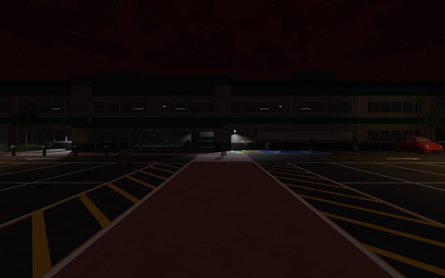 The yard at the eclipse: after the visual update